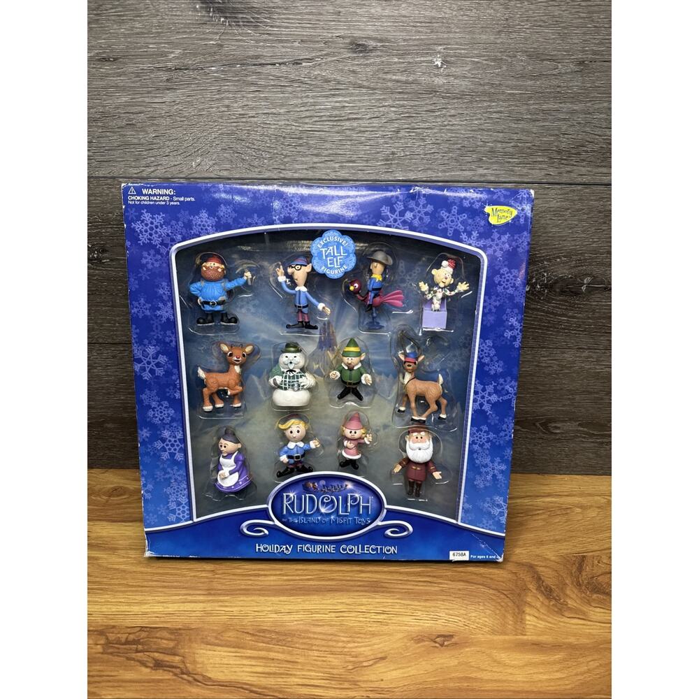 Rudolph & The Island of Misfit Toys Holiday Figurine Collection-2002-New
